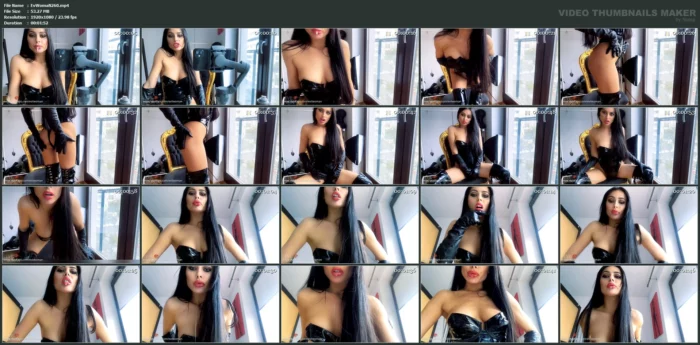 Spit Fetish Pov - EVIL WOMAN / FCHDOMMES / FETISH CHATEAU DOMMES - MP4