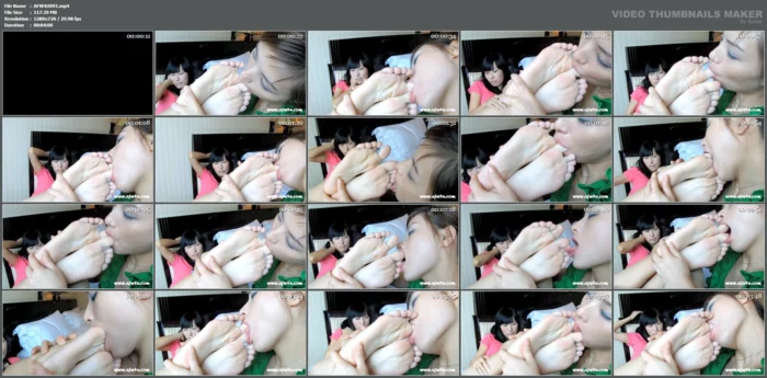 Asian Foot Worship 91 - AFW4U - MP4