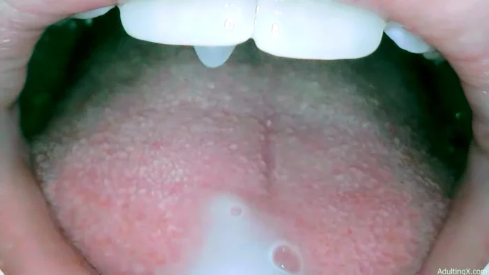 Raw Closeup Licking Lips Tongue - ADULTING X - SOFIE - MP4