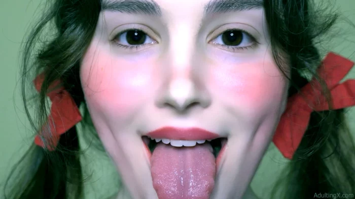 Tongue Out Eye Contact Loop - ADULTING X - SOFIE - MP4
