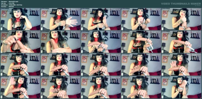 Video Message From Alexandra Sadista Part 4 - ALEXANDRA SADISTA - MP4