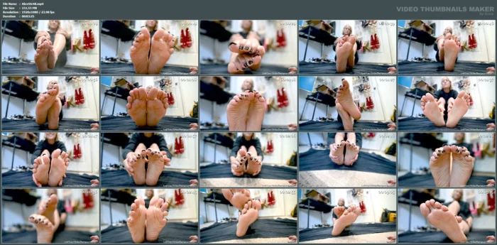 Love Me And My Feet - ALEXANDRA STRAPS / MISTRESS ALEX T - MP4