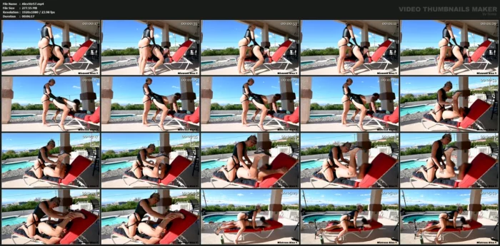 Should I Fuck His Ass Outside More Or What!? - ALEXANDRA STRAPS / MISTRESS ALEX T - MP4