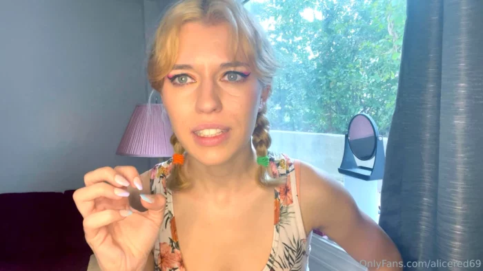 Agressive Ball Busting Video! Watch At Your Own Risk - ALICE RED - MP4