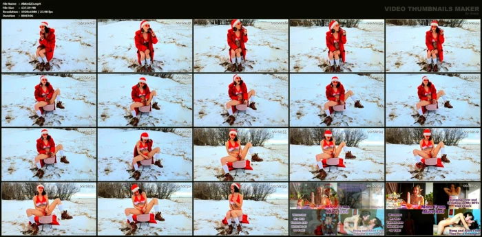 Masturbating With My Glass Candycane - ALICE RED - MP4