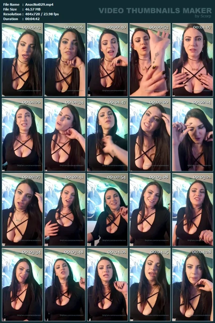 Branded Devoted Paydog - LADY ANACONDA / ANACONDA NOIRE / ELITE QOS GODDESS - MP4