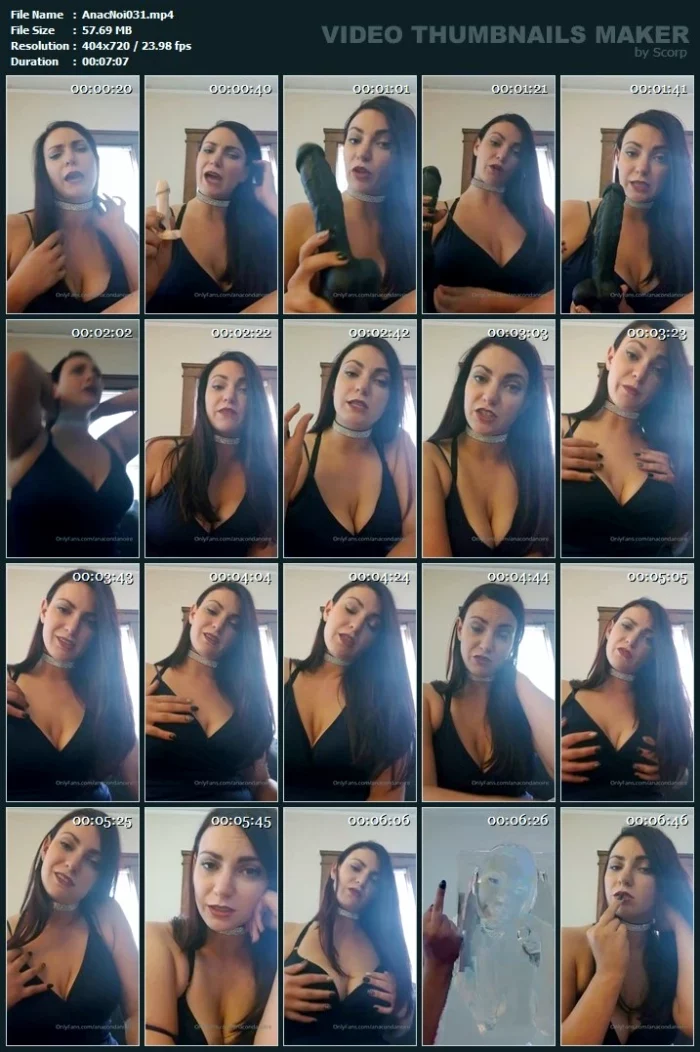 Can't Hide From The Truth White Boys - LADY ANACONDA / ANACONDA NOIRE / ELITE QOS GODDESS - MP4