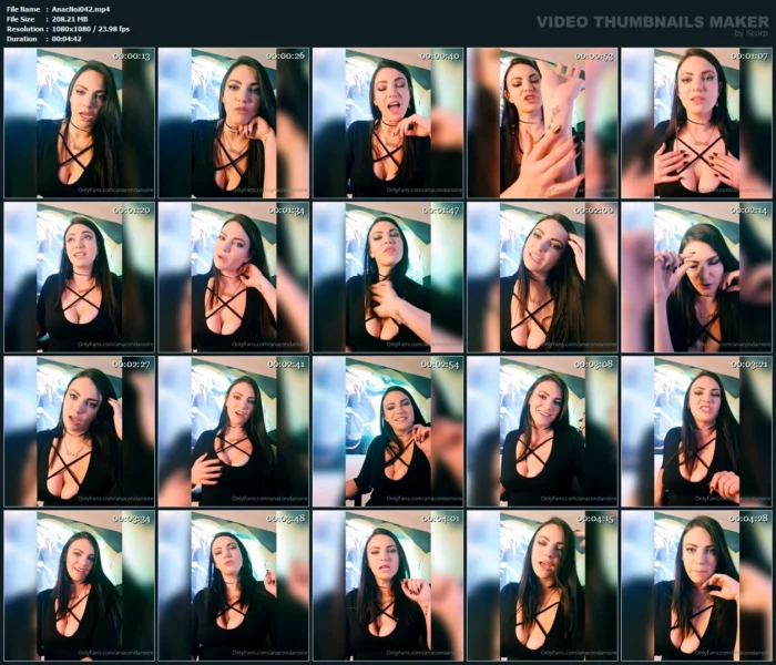 Daily Reminders Of Your Beta Reality - I'll Never Let You Forget Your Natural Place - LADY ANACONDA / ANACONDA NOIRE / ELITE QOS GODDESS - MP4