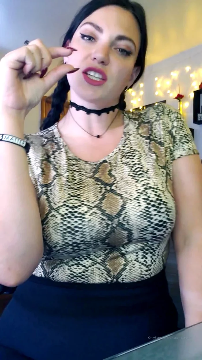 Embrace Your Inevitable Sissy Cuck Future - LADY ANACONDA / ANACONDA NOIRE / ELITE QOS GODDESS - MP4