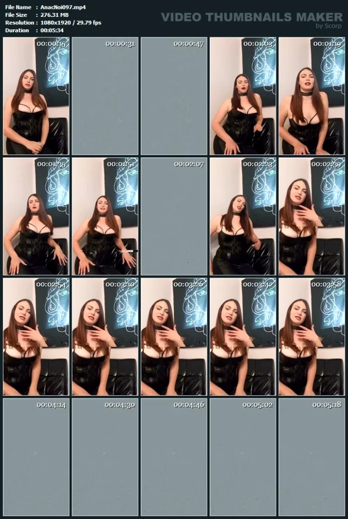 Its Just As Important To Support - LADY ANACONDA / ANACONDA NOIRE / ELITE QOS GODDESS - MP4