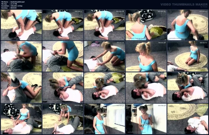 Face Slaps, And Stretching - ANNDEES AMAZONS - MP4