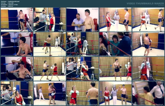 Topless Boxing Fight Doris Vs Sue - ANNDEES AMAZONS - MP4