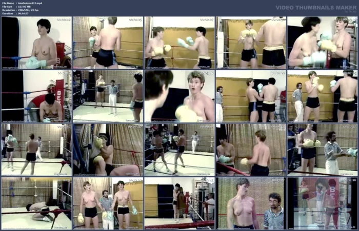 Two Giant Women, Doris And Birgit Are In The Boxing Ring - ANNDEES AMAZONS - MP4