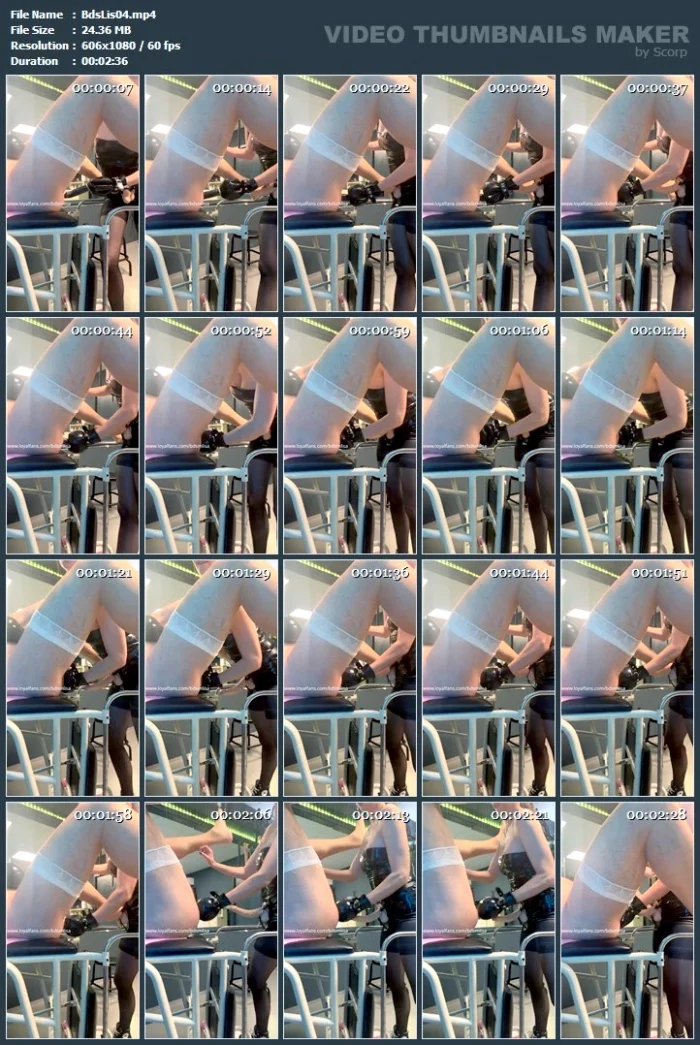 Anal Destruction - BDSM LISA / DOMINATRIX LISA / FETISHLATEX LISA - MP4