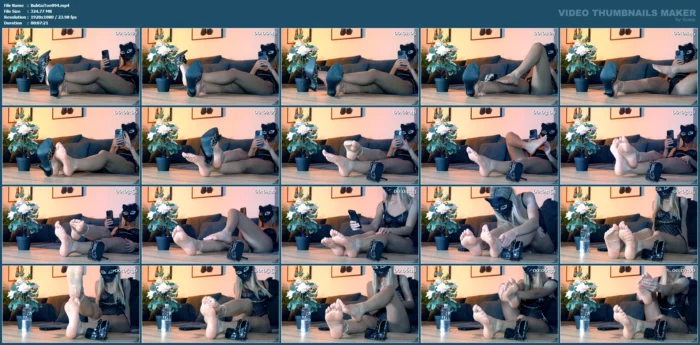 Sit Back, Relax, And Enjoy The Video So That A Hard Day Turns Into A Hard - BUBBLEGUM TOES AKA MARIA - MP4