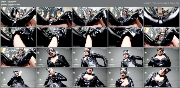 Sissified By Catwoman's Strap - CHASTITY LYNN - MP4