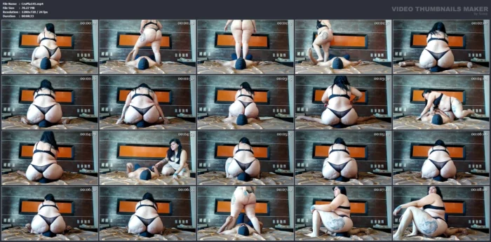 That Day We Discovered She Had The Potential To Crush His Victims With His Massive Ass! - CRUSHINGPLAY - MP4