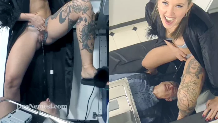 A Pissed Plumber - DEA NEMESI GODDESS SCAT - MP4