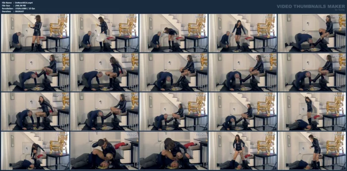 Banana Boots - DEA NEMESI GODDESS SCAT - MP4