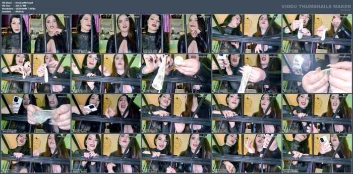 Blackmailing The Cumeater - DEMONESS LUNA - MP4