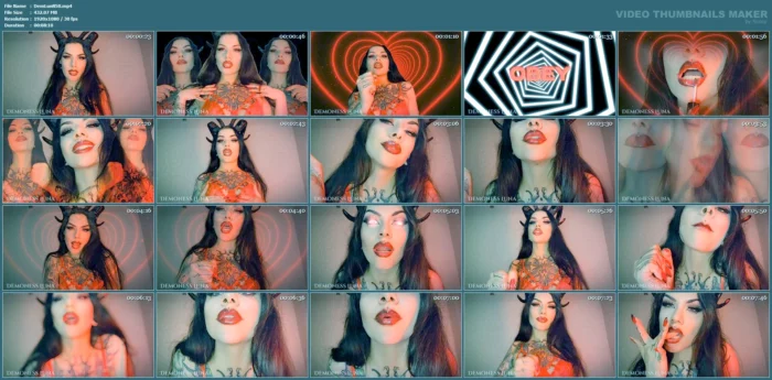 Red Lips Lust - DEMONESS LUNA - MP4