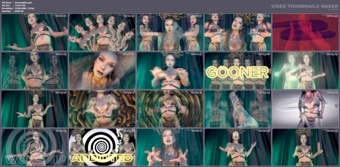 Seductive Medusa - DEMONESS LUNA - MP4