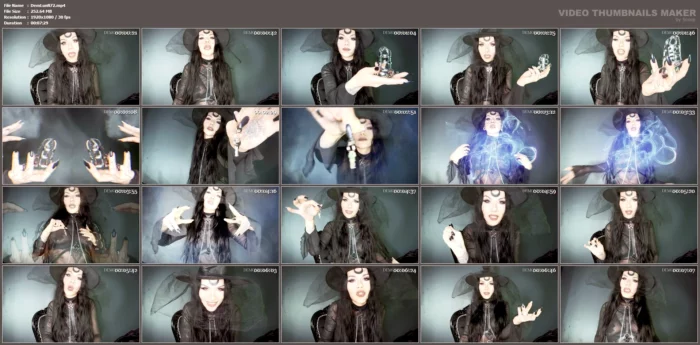 The Cursed Chastity Cage - DEMONESS LUNA - MP4