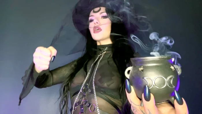 Witch's Endless Goon Spell Inhale - DEMONESS LUNA - MP4