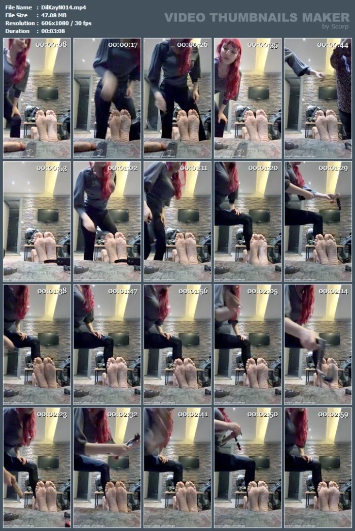 Bastinado 3 - GODDESS DLKKAYA / DILEK KAYA - MP4