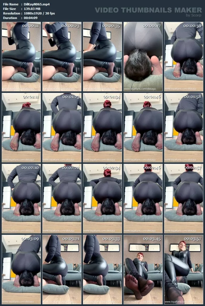 Facesitting 15 - GODDESS DLKKAYA / DILEK KAYA - MP4