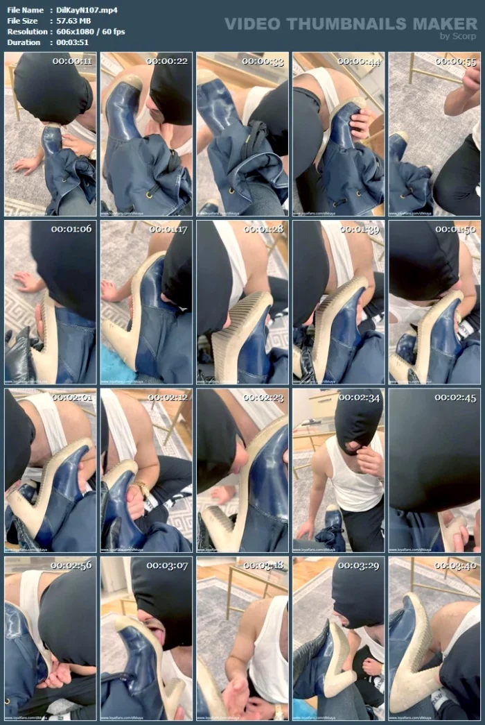 I Made My Slave Lick And Clean My Dirty Boots - GODDESS DLKKAYA / DILEK KAYA - MP4