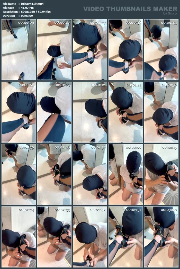 Make Him Lick Shoes - GODDESS DLKKAYA / DILEK KAYA - MP4