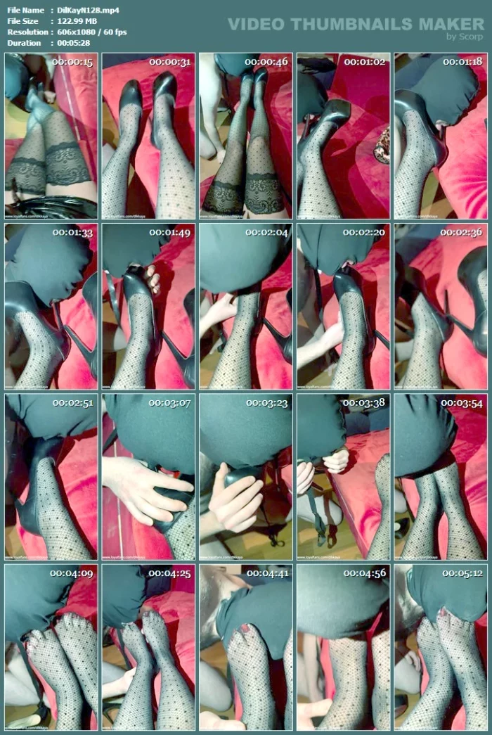 Nice Socks, Nice Stilettos, Gorgeous Feet - GODDESS DLKKAYA / DILEK KAYA - MP4