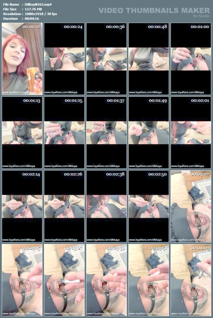 Spit, Cigarette And Hole - GODDESS DLKKAYA / DILEK KAYA - MP4