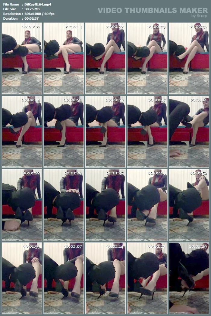 Stiletto Licking - GODDESS DLKKAYA / DILEK KAYA - MP4
