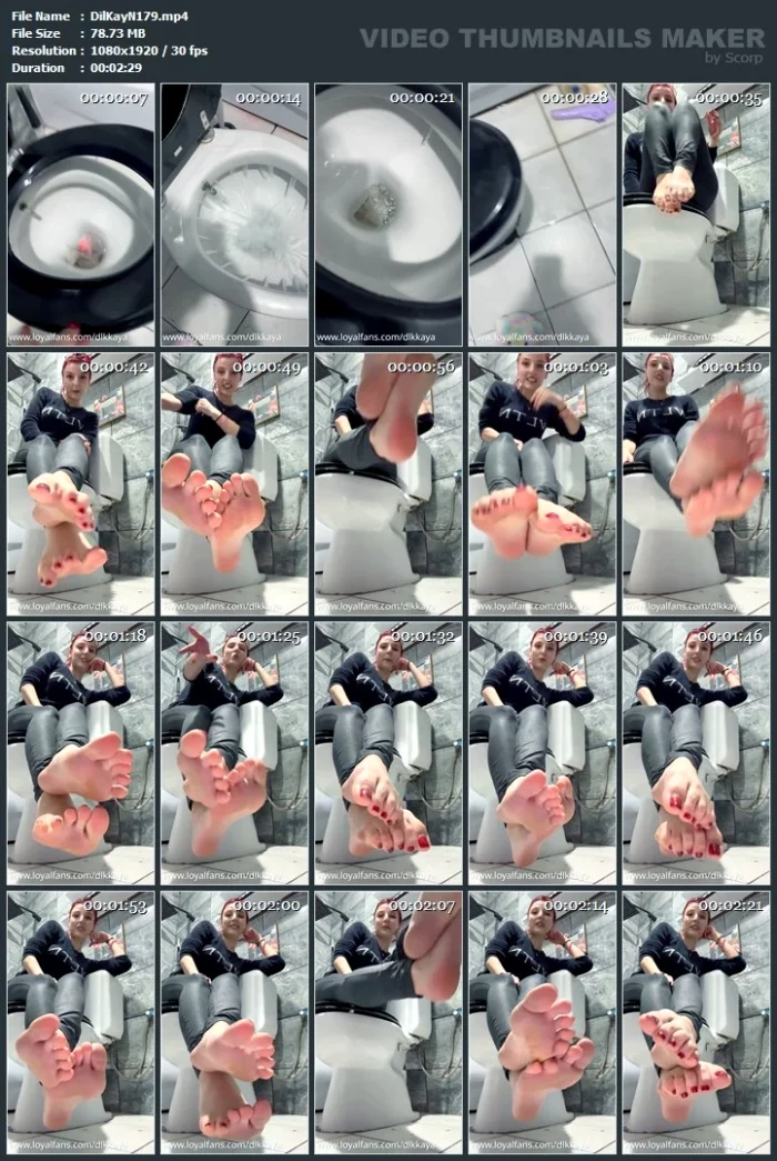 Toilet Humiliation - GODDESS DLKKAYA / DILEK KAYA - MP4