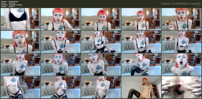 Human Ashtray And Ass Fetish - DIOSA MORELLI / FEDORA MORELLI FETISH QUEEN - MP4