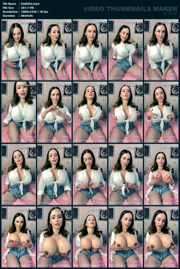 Big Boobies For You - DISCO KITTEN - MP4
