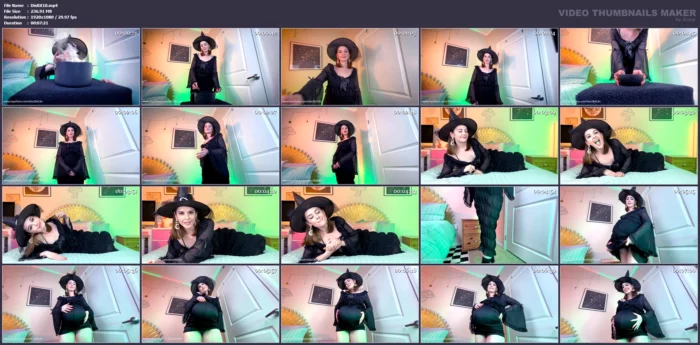Fattened For The Witch's Feast Vore - DISCO KITTEN - MP4