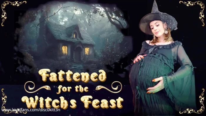 Fattened For The Witch's Feast Vore - DISCO KITTEN - MP4