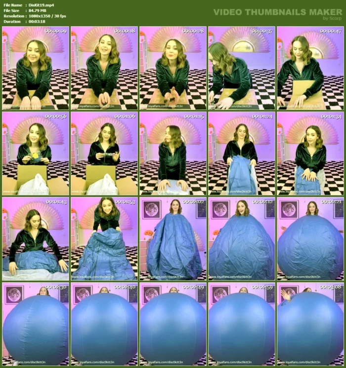 New And Improved Blueberry Suit! - DISCO KITTEN - MP4