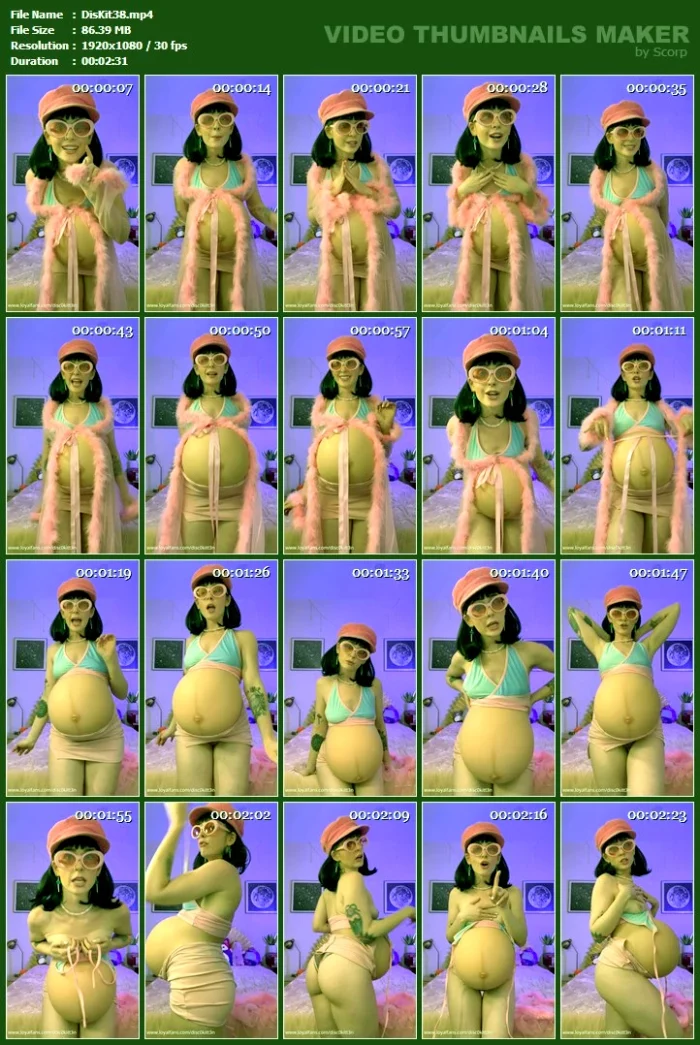 Willamina Wonka Turns You Into A Blueberry - DISCO KITTEN - MP4