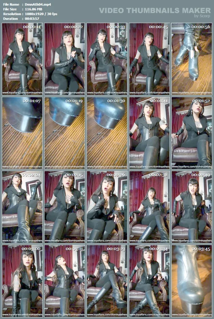 It's Time To Embrace Your Destiny - DOMINA ATHENA / ATHENA FATALE - MP4