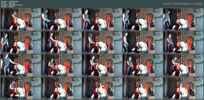 Caning - Watch Me Cane This Good Slut - DOMME CLAIRE - MP4