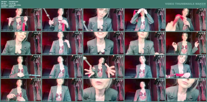 CBT And Degradation, With Spitting Reward - DOMME CLAIRE - MP4