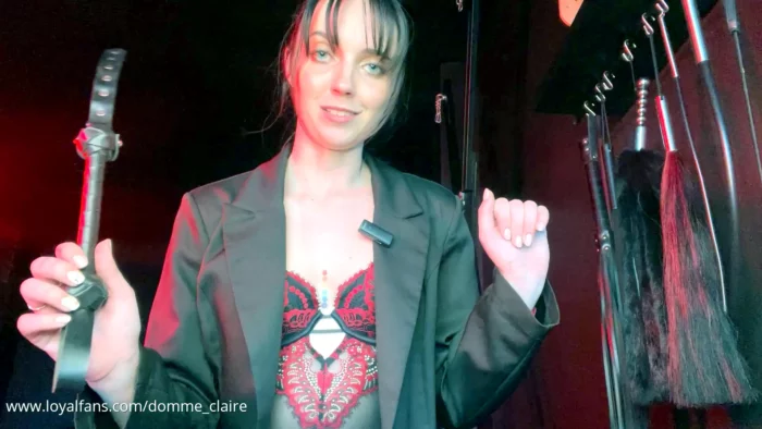 CBT And Degradation, With Spitting Reward - DOMME CLAIRE - MP4