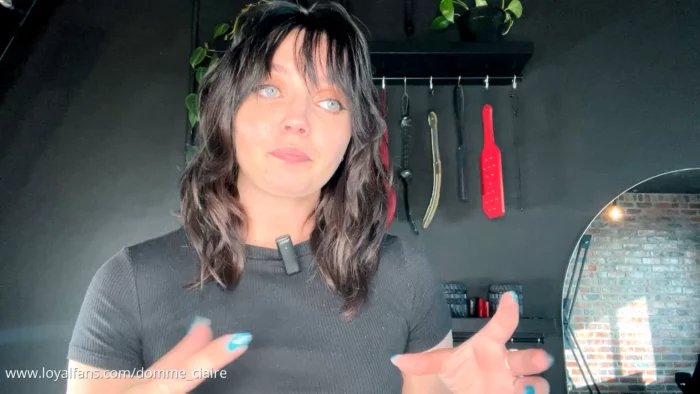 Chameleon Dom Part 3 POV Roleplay Sensual Touch And Edging - DOMME CLAIRE - MP4