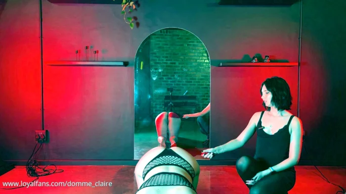 Femsub Training Impact Play - DOMME CLAIRE - MP4