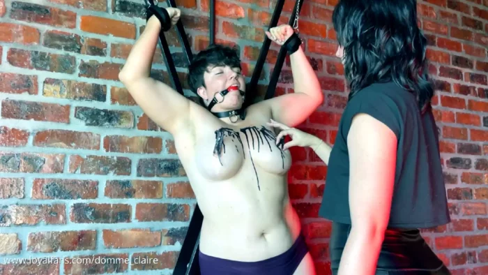 Impact Play & Edging - Watch My Good Little Slut - DOMME CLAIRE - MP4