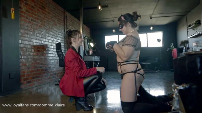 Kitten Play Part 2 Position Training - DOMME CLAIRE - MP4